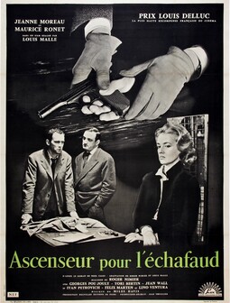 ASCENSEUR POUR L'ECHAFAUD BOX OFFICE FRANCE 1958