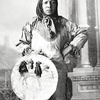 Eddie Gray, son of White Elk. Northern Cheyenne man. 1890. Montana. Photo by Christian Barthelmess