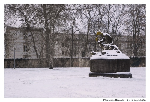 Réveil sous la Neige ce Matin