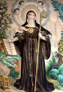 Sainte Gertrude d'Helfta