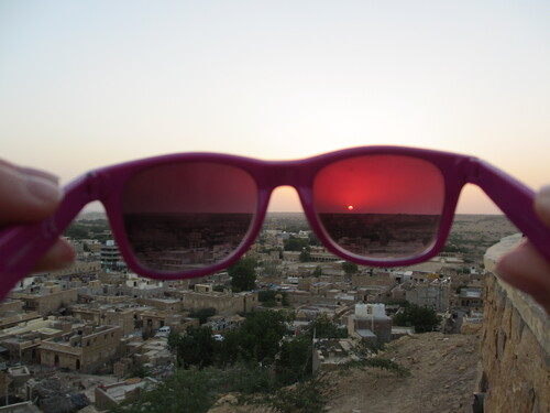 La vie en rose @ Jaisalmer