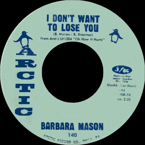 Barbara Mason : Album " Oh How It Hurts " Arctic Records A-LPS 1004 [ US ]