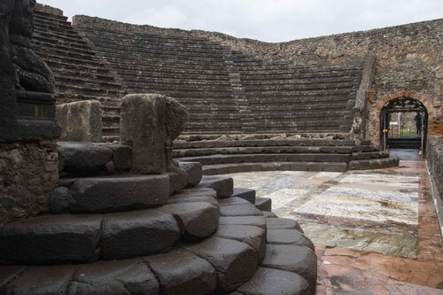 POMPEI un village détruit par une éruption