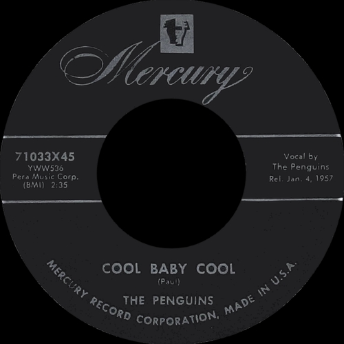 The Penguins : CD " Cool Baby Cool Singles 1954 - 1957 " Soul Bag Records DP 196 [ FR ]