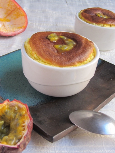 Soufflés au fruit de la passion