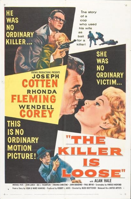 Le tueur s’est évadé, The killer is loose, Budd Boetticher, 1956