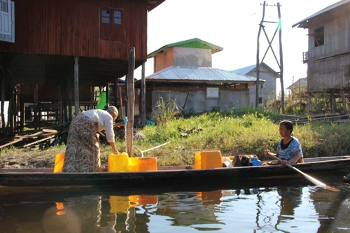 Le lac Inle