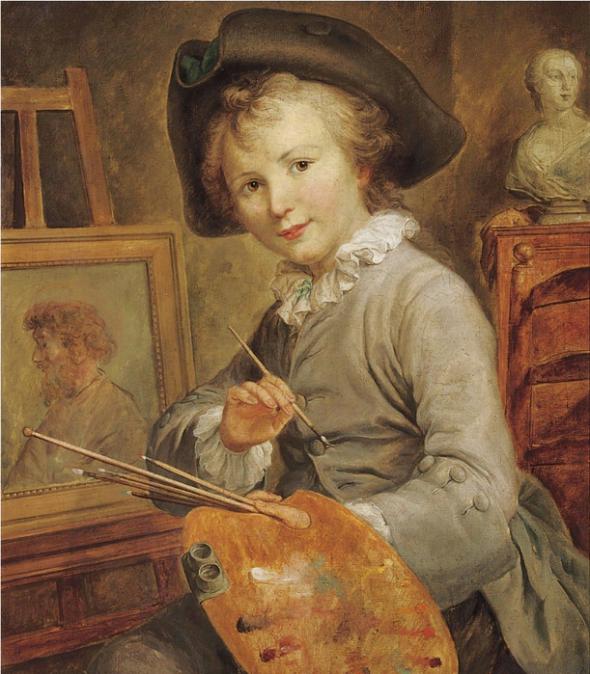 Французский живописец Francois Hubert Drouais (1727-1775)