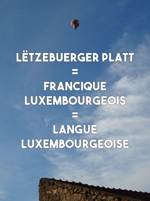 Luxembourgeois en Moselle : une politique linguistique imbécile