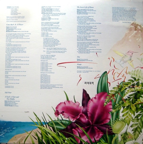 Stevie Wonder : Album " Stevie Wonder's The Secret Life Of Plants " Tamla Records T13-371C2 [ US ]