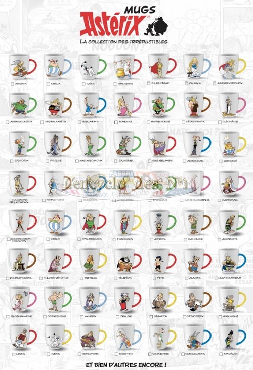 N° 1 Mugs Asterix - Lancement 