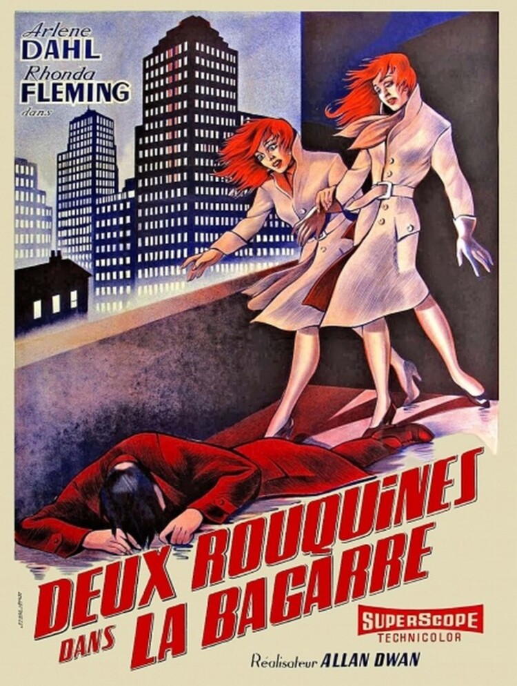 Deux Rouquines Dans La Bagarre (1956) VOStfr DVDRip x264 AC3 - Allan Dwan