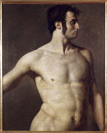 Torse d'homme - Jean-Auguste-Dominique Ingres