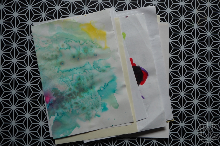 Comment faire un carnet soi même - fabriquer un carnet aquarelle