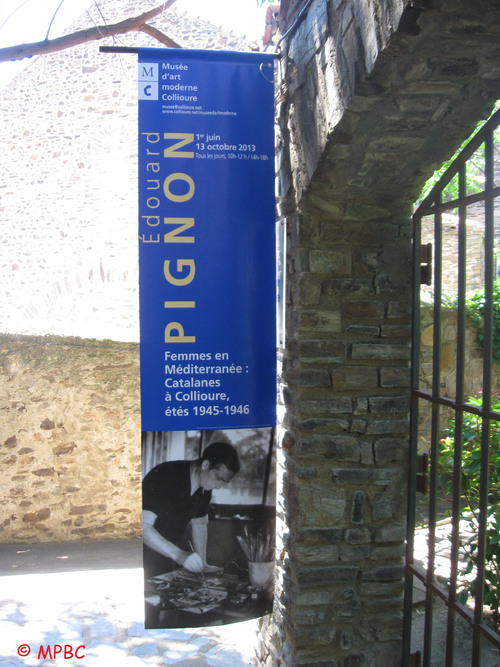 Edouard Pignon au Musée de Collioure.