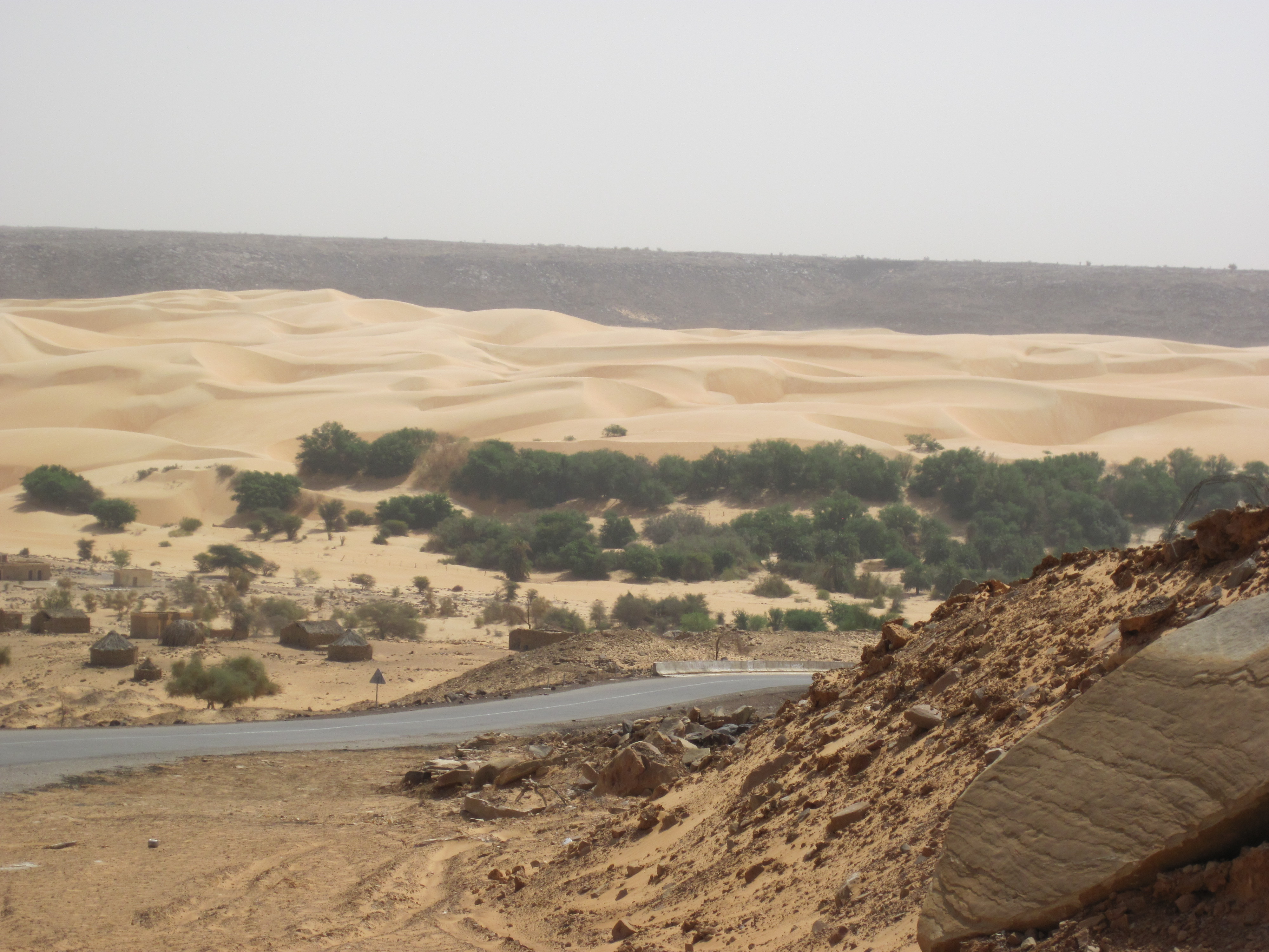Mauritanie Route entre Aoujeft et Rachid
