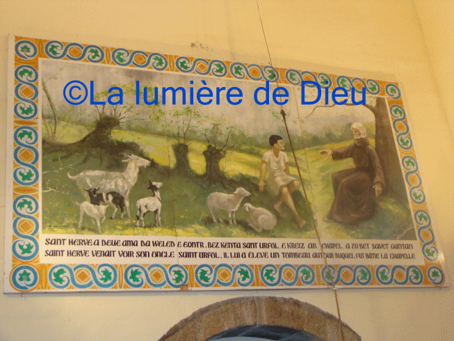 Bourg blanc, la chapelle saint Urfold