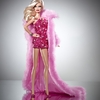 Blond Diamond Barbie Doll rose