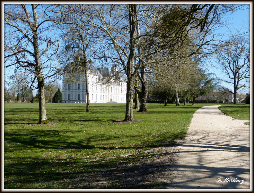 Le château vu du parc