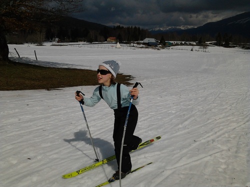 Au ski de fond 