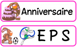 PROGRAMME DU JOUR