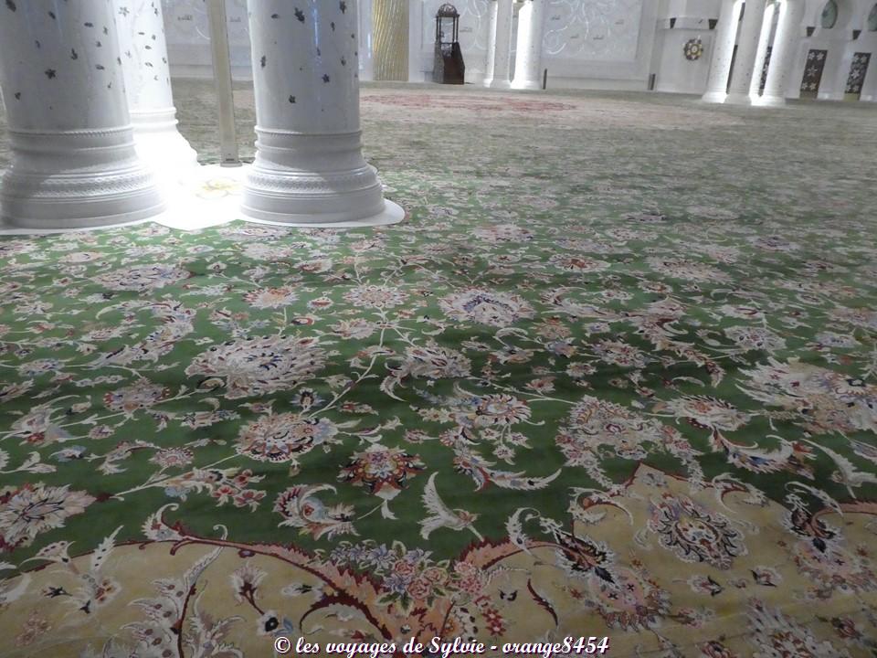 ABU DHABI MOSQUÉE Cheikh Zayed INTERIEUR