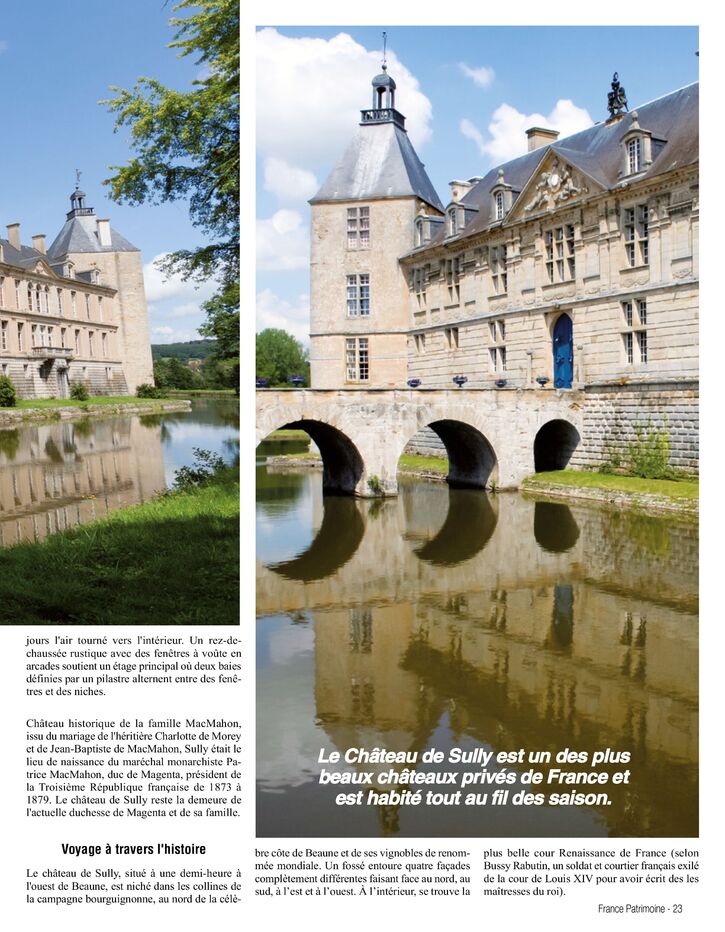 Les plus beaux sites de France - Château de Sully
