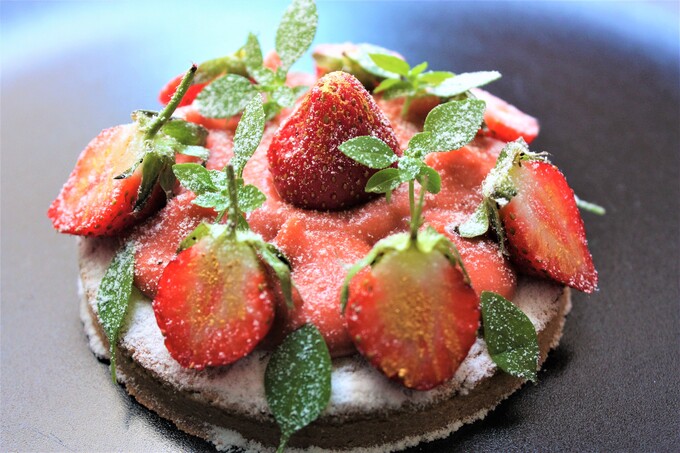 Tarte aux fraises sans gluten - Crémeux fraîcheur fraise et citron vert