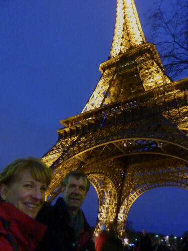 Tour Eiffel avec Catherine et Philippe