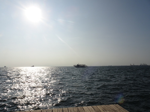Promenade sur le front de mer , Thessalonique