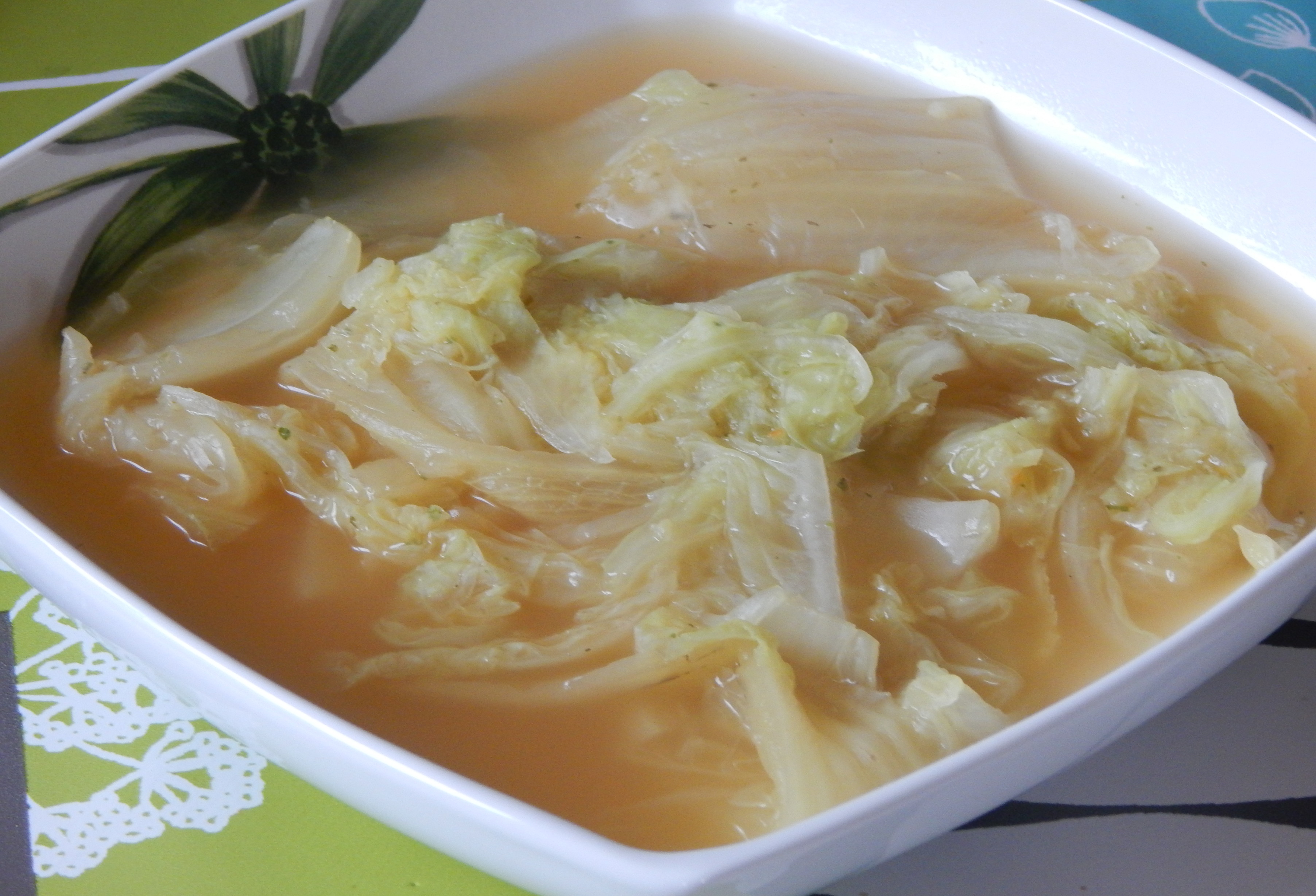 La soupe aux choux chinois pour maigrir ? - Le blog