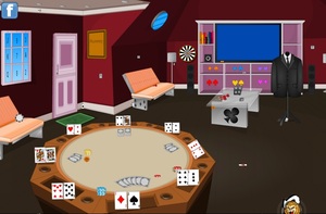 Jouer à Poker house escape