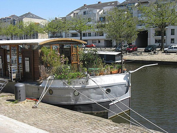 Bord de l'Erdre à Nantes