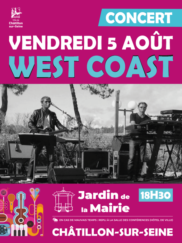 West Coast en concert à Châtillon sur seine