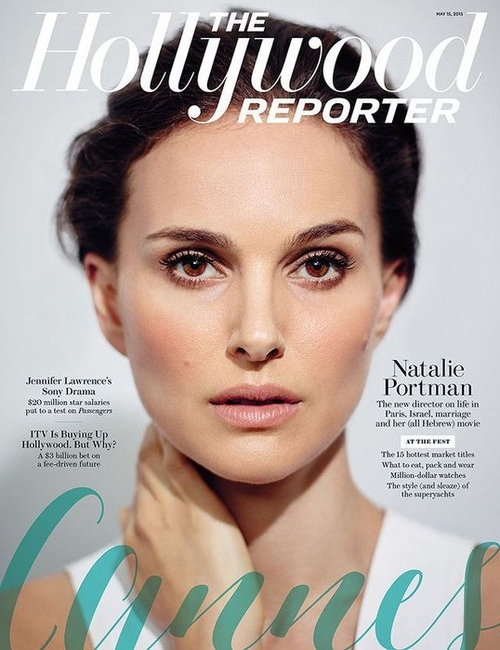 Natalie Portman se confie au  magazine The Hollywood Reporter