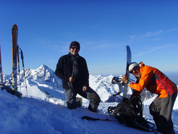 Pic de Coste Oueillère : 1400 m au frigo !