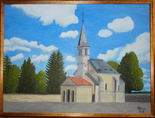 Exposition de peinture à la chapelle de Saint-Phal pour les journées du Patrimoine