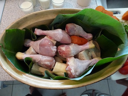 Le Bougna Marmitte au poulet (Nouvelle-Calédonie)