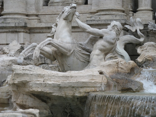 Fontaine de Trévi, Vatican.