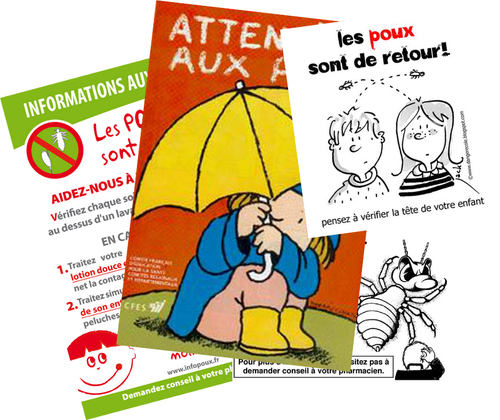 Attention, les poux sont de retour!