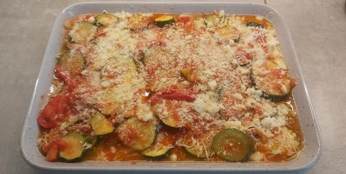 Un Gratin de Courgettes provençal