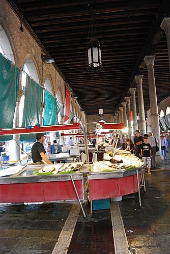 Le marché du Rialto - Les poissons - Venise - Sept 2011