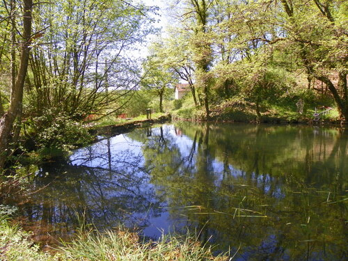 Site d'un ancien moulin à grains à Crémon