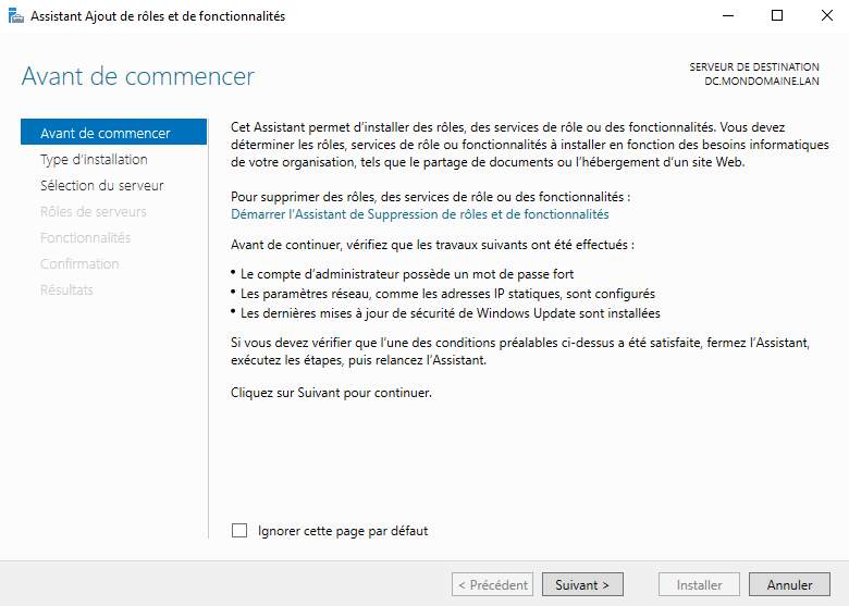 Configurer un serveur SFTP en failover sur Windows Serveur Core 2022