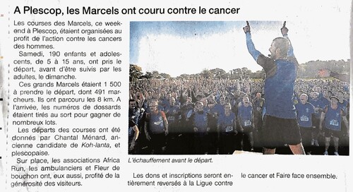 Les "Marcels à Plescop" - Revue de presse 2015...