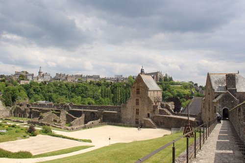 Visite au château de Fougères
