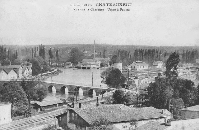 Blog de sylviebernard-art-bouteville : sylviebernard-art-bouteville, Châteauneuf-sur-Charente - CARTES POSTALES