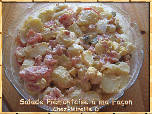 Salade Piémontaise à ma Façon