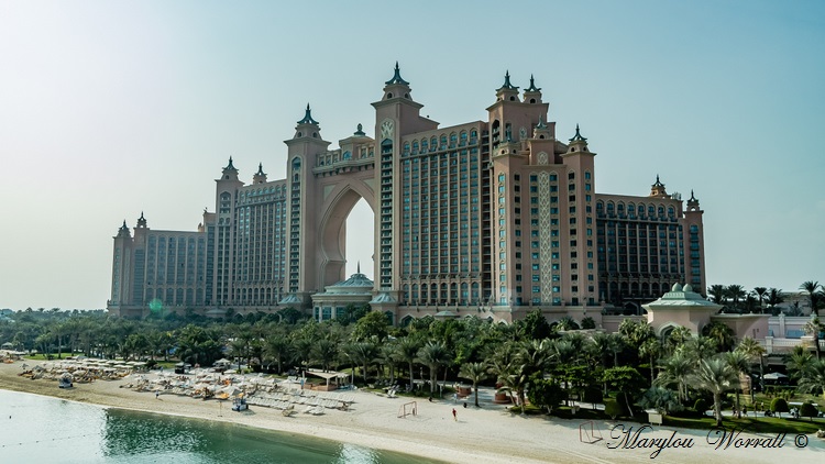 Dubaï : Le Monorail de Palm Jumeirah