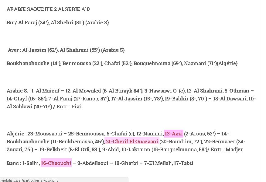 Mercredi 9.5.2018 à Cadix Arabie Saoudite-EN A' 2-0 avec Chaouchi, Azzi Ayoub et Cherif El Ouezzani